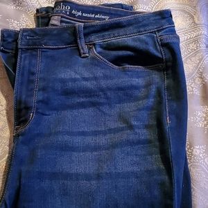 Soho high waist skinny jeans
